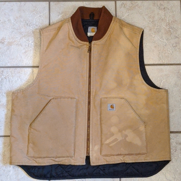 Carhartt zip-up this thermal vest - Picture 1 of 2